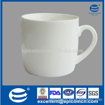 super white high quality A grade 10oz new bone china coffee mugs 300ml cheap plain white coffee mug